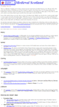 Mobile Screenshot of medievalscotland.org