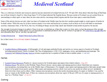 Tablet Screenshot of medievalscotland.org