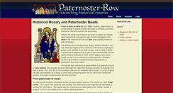 Desktop Screenshot of paternoster-row.medievalscotland.org